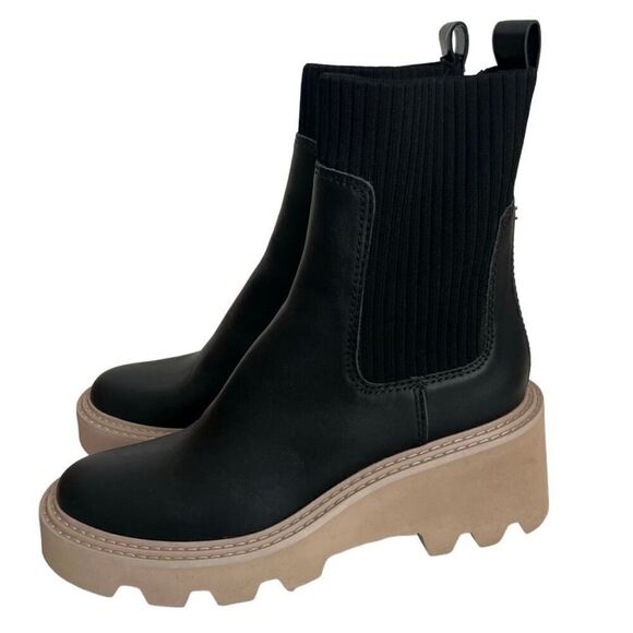 Dolce Vita Hoven H2O Boots Onyx Leather - Picture 6 of 12